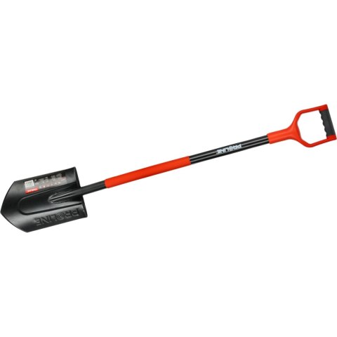 Szpadel ostry,premium,hartowany,trzon metal.,1200mm proline Szpadel ostry,premium,hartowany,trzon metal.,1200mm proline