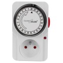 Włącznik czasowy - timer mechaniczny GreenBlue, 48 programów, max. obciążenie 16A, IP20, GB360 E