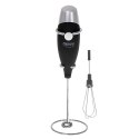 CR 4501 black Spieniacz do mleka z mieszadłem i stojakiem