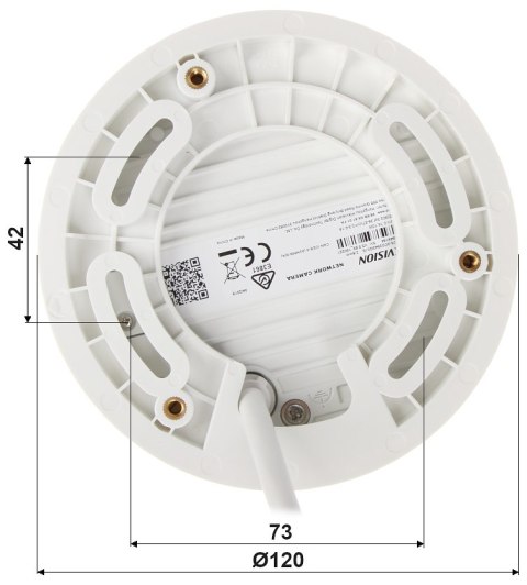 KAMERA WANDALOODPORNA IP DS-2CD2546G2-IS(2.8MM)(C) AcuSense - 4 Mpx Hikvision KAMERA WANDALOODPORNA IP DS-2CD2546G2-IS(2.8MM)(C) AcuSense - 4 Mpx Hikvision