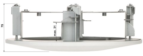 UCHWYT SUFITOWY DO KAMER KULISTYCH DS-1227ZJ-DM44 Hikvision UCHWYT SUFITOWY DO KAMER KULISTYCH DS-1227ZJ-DM44 Hikvision
