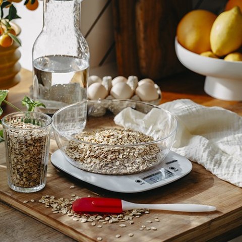 MS 3179 white Waga kuchenna z misą MS 3179 white Waga kuchenna z misą