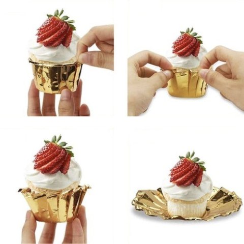 Papilotki na muffinki - zestaw 50 szt. Ruhhy 24376 Papilotki na muffinki - zestaw 50 szt. Ruhhy 24376