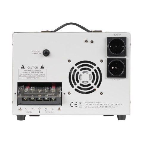 Automatyczny stabilizator napięcia KEMOT MSER-10000 (10000 VA, serwomotor) Automatyczny stabilizator napięcia KEMOT MSER-10000 (10000 VA, serwomotor)