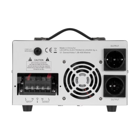 Automatyczny stabilizator napięcia KEMOT MSER-5000 (5000 VA, serwomotor) Automatyczny stabilizator napięcia KEMOT MSER-5000 (5000 VA, serwomotor)