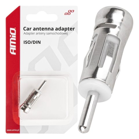 Adapter antenowy redukcja wtyk iso din prosty amio-03966 Adapter antenowy redukcja wtyk iso din prosty amio-03966