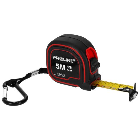 Miara zwijana 8m/25mm dwustr.magn.nyl.zaw.klip.ce.proline Miara zwijana 8m/25mm dwustr.magn.nyl.zaw.klip.ce.proline