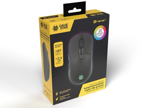 Mysz TRACER GAMEZONE THOR RGB (2.4GHz+BT) RF NANO Mysz TRACER GAMEZONE THOR RGB (2.4GHz+BT) RF NANO