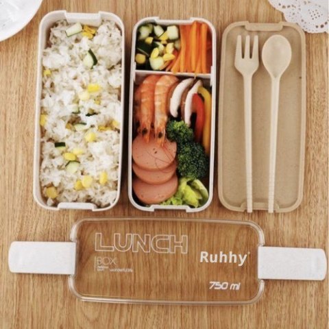 Śniadaniówka - lunchbox 750ml Ruhhy 24528 Śniadaniówka - lunchbox 750ml Ruhhy 24528