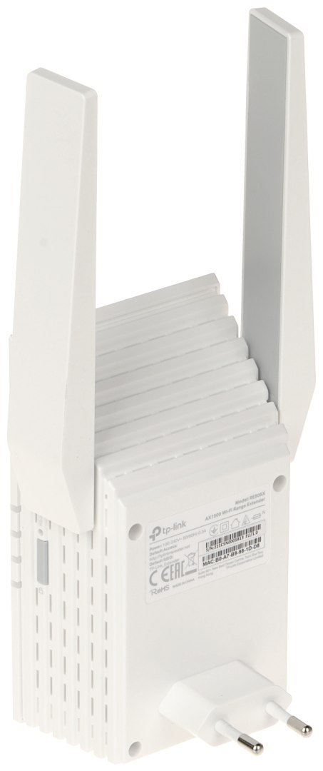 UNIWERSALNY WZMACNIACZ SIECI BEZPRZEWODOWEJ TL-RE505X 2.4 GHz, 5 GHz TP-LINK UNIWERSALNY WZMACNIACZ SIECI BEZPRZEWODOWEJ TL-RE505X 2.4 GHz, 5 GHz TP-LINK