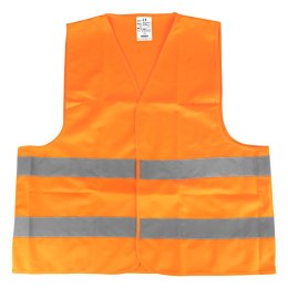 Kamizelka ostrzegawcza odblaskowa pomarańczowa z certyfikatem xxxl amio-03986