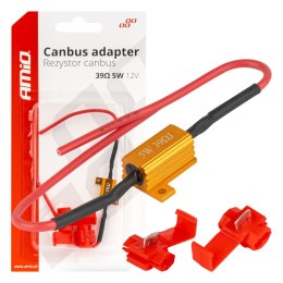 Rezystor canbus opornik do żarówek led 39? 5w amio-04090