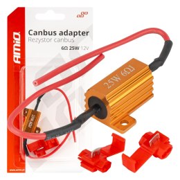 Rezystor canbus opornik do żarówek led 6? 25w amio-04092