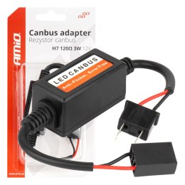 Rezystor opornik canbus do żarówek led 3w 120? h7 amio-04088