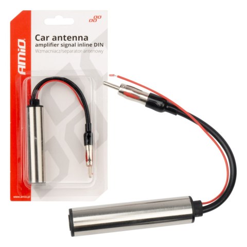 Wzmacniacz sygnału separator antenowy prosty din amio-04132 Wzmacniacz sygnału separator antenowy prosty din amio-04132