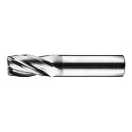 Frez węglikowy Baildon DIN 6527 L FWP4L 16 mm, VHM TiAlN, Z4, 92-26 mm