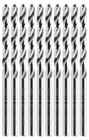 Wiertła do metalu Baildon BASIC DIN 338 RN NWKa 5,2 mm, HSS (S), 86-52 mm, wielokrotność 10