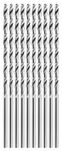 Wiertła do metalu Baildon BASIC DIN 340 RN NWKb 3 mm, HSS (S), 100-66 mm, wielokrotność 10