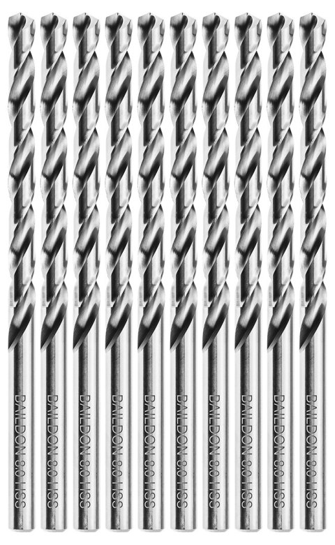 Wiertła do metalu Baildon BASIC DIN 340 RN NWKb 8 mm, HSS (S), 165-109 mm, wielokrotność 10 Wiertła do metalu Baildon BASIC DIN 340 RN NWKb 8 mm, HSS (S), 165-109 mm, wielokrotność 10