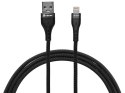 Kabel TRACER USB A - Lightning 1m BK