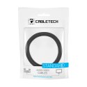 Kabel wtyk USB A/C - wtyk USB C/lightning (2+2) 1m