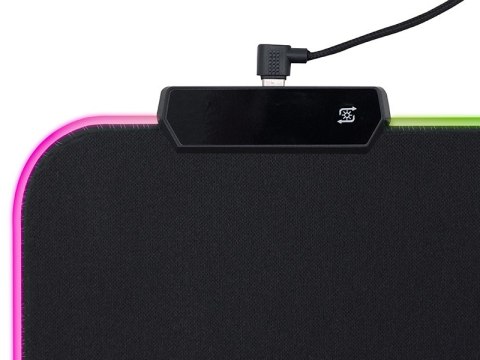Podkładka pod klawiaturę i mysz TRACER GAMEZONE Maxi RGB (80/30/0,4) Podkładka pod klawiaturę i mysz TRACER GAMEZONE Maxi RGB (80/30/0,4)