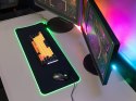 Podkładka pod klawiaturę i mysz TRACER GAMEZONE Maxi RGB (80/30/0,4)