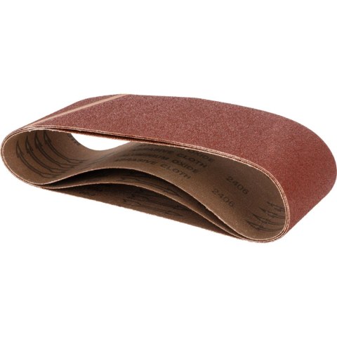 Pasy ścierne bezkońcowe, 100x610mm, 3 szt., gr 80, proline Pasy ścierne bezkońcowe, 100x610mm, 3 szt., gr 80, proline