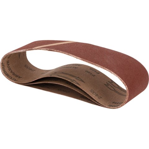 Pasy ścierne bezkońcowe, 75x457mm, 3 szt., gr 120, proline Pasy ścierne bezkońcowe, 75x457mm, 3 szt., gr 120, proline