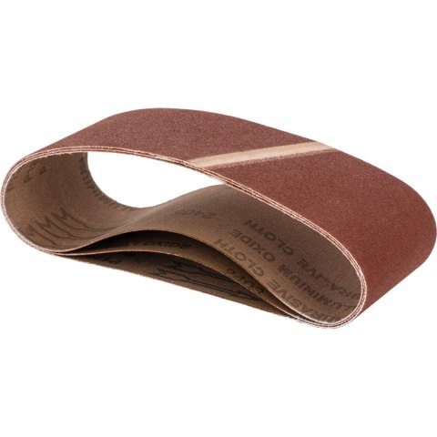 Pasy ścierne bezkońcowe, 75x533mm, 3 szt., gr 120, proline Pasy ścierne bezkońcowe, 75x533mm, 3 szt., gr 120, proline
