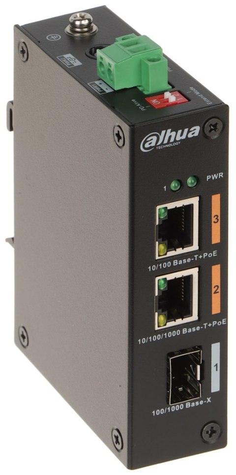 SWITCH POE PFS3103-1GT1ET-60-V2 2-PORTOWY SFP DAHUA SWITCH POE PFS3103-1GT1ET-60-V2 2-PORTOWY SFP DAHUA
