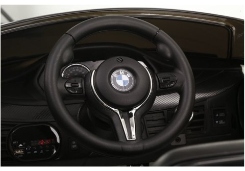 Auto na Akumulator BMW X6 Czarne Skóra, EVA Auto na Akumulator BMW X6 Czarne Skóra, EVA