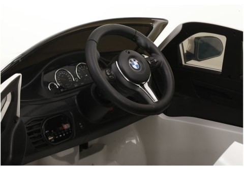 Auto na Akumulator BMW X6 Czarne Skóra, EVA Auto na Akumulator BMW X6 Czarne Skóra, EVA