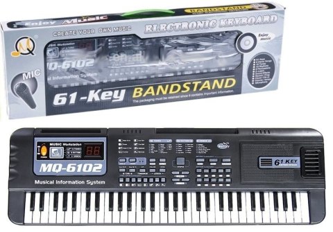 Keyboard MQ-6102 61 Klawiszy Mikrofon Do Nauki Keyboard MQ-6102 61 Klawiszy Mikrofon Do Nauki