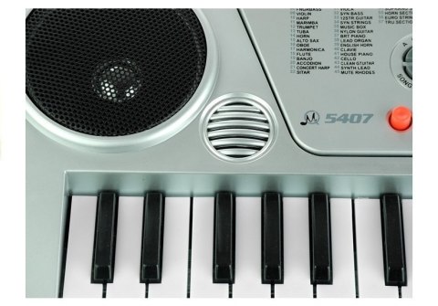 Keyboard MQ5407 Organy 54 Klawisze LCD Ładowarka Keyboard MQ5407 Organy 54 Klawisze LCD Ładowarka