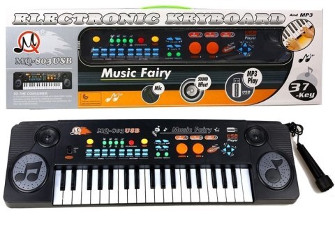 Keyboard Organy z Mikrofonem 37 Klawiszy USB Keyboard Organy z Mikrofonem 37 Klawiszy USB