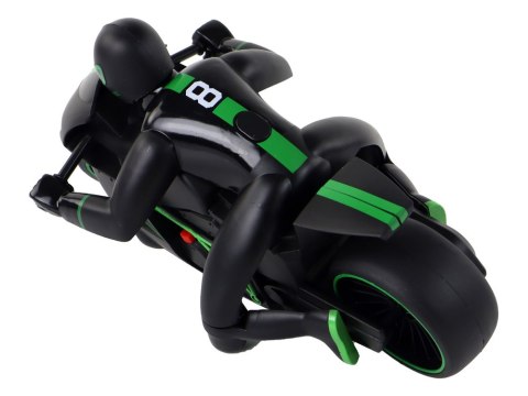 Motor Ścigacz RC 20 km/h Sterowany Na Pilot Zielony Motor Ścigacz RC 20 km/h Sterowany Na Pilot Zielony