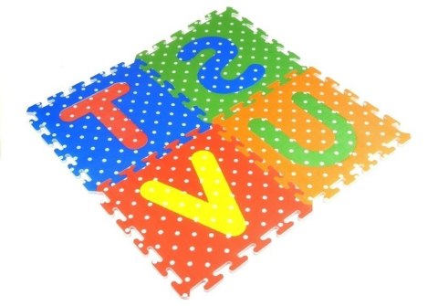 Puzzle Piankowe Kolorowe Alfabet i Cyferki 36 elementów Puzzle Piankowe Kolorowe Alfabet i Cyferki 36 elementów