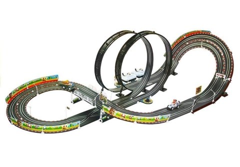 Tor Samochodowy + 2 Auta Mario RC 452cm 20km/h Tor Samochodowy + 2 Auta Mario RC 452cm 20km/h