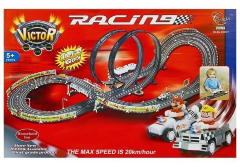 Tor Samochodowy + 2 Auta Mario RC 452cm 20km/h Tor Samochodowy + 2 Auta Mario RC 452cm 20km/h