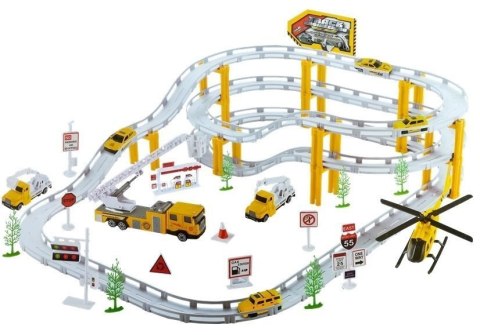 Tor Samochodowy Rail Racing Metalowe Autka 12km/h Tor Samochodowy Rail Racing Metalowe Autka 12km/h