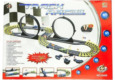 Tor Samochodowy Track Racing Dwa Auta 565 cm Tor Samochodowy Track Racing Dwa Auta 565 cm
