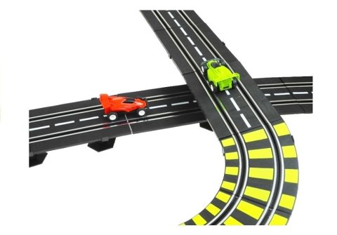 Tor Wyścigowy 11 Metrów + 2 Autka Zasilacz Tor Wyścigowy 11 Metrów + 2 Autka Zasilacz
