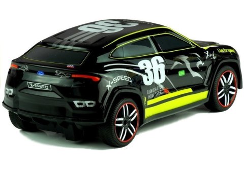 Auto Zdalnie Sterowane Sportowe Pilot R/C Czarne Auto Zdalnie Sterowane Sportowe Pilot R/C Czarne