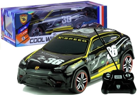 Auto Zdalnie Sterowane Sportowe Pilot R/C Czarne Auto Zdalnie Sterowane Sportowe Pilot R/C Czarne