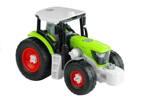 Rozkręcany Traktor z Przyczepą z Drewnem 43 cm Rozkręcany Traktor z Przyczepą z Drewnem 43 cm