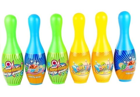 Zestaw do Gry w Kręgle 6 Kręgli + Kula Sport Gra Zestaw do Gry w Kręgle 6 Kręgli + Kula Sport Gra