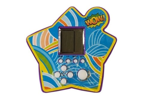 Gra Elektroniczna Kieszonkowa Tetris Gwiazdka Fioletowy Gra Elektroniczna Kieszonkowa Tetris Gwiazdka Fioletowy