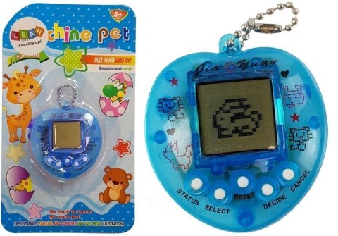 Gra Elektroniczna Tamagotchi Niebieska z krótkim łańcuszkiem Gra Elektroniczna Tamagotchi Niebieska z krótkim łańcuszkiem