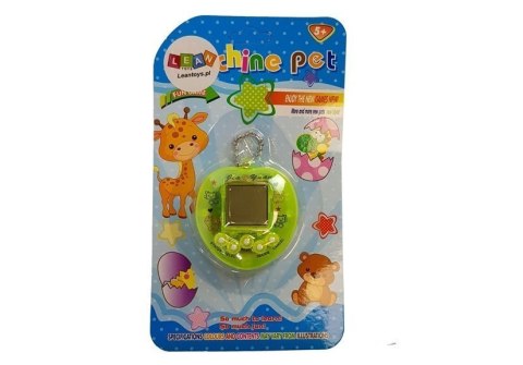 Gra Elektroniczna Tamagotchi Zielona z krótkim łańcuszkiem Gra Elektroniczna Tamagotchi Zielona z krótkim łańcuszkiem